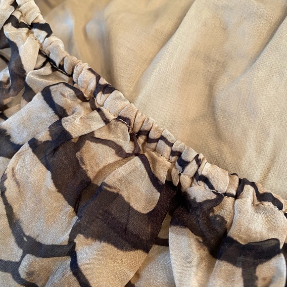 ANNE FONTAINE ELOISE DYED SILK TOP SZ 40 US M - Picture 8 of 9